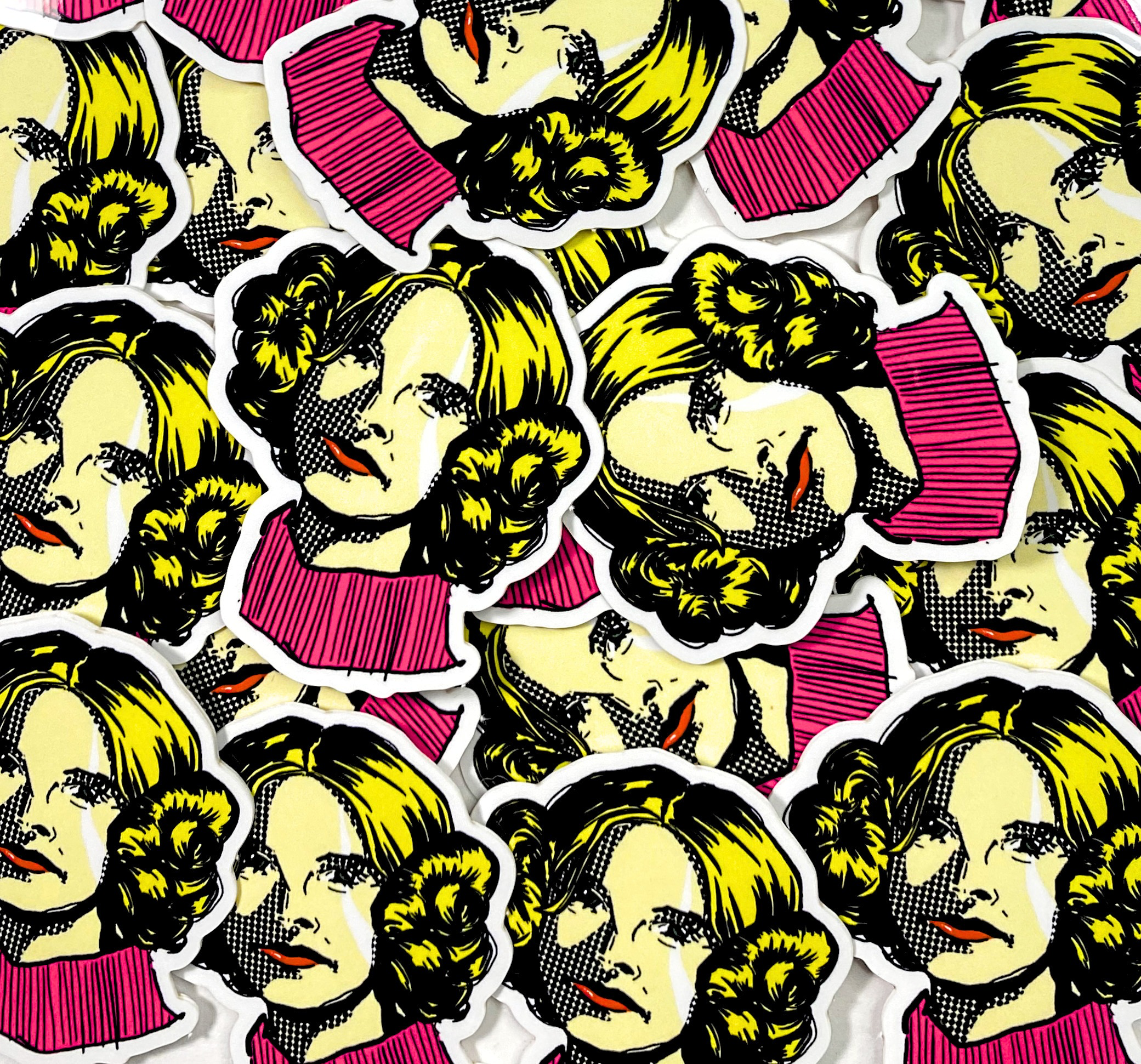 Mary B Color Sticker